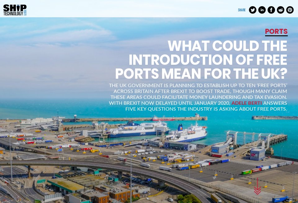 What could the introduction of free ports mean for the UK? - Ship Technology Global  Issue 67 